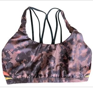 Maaji Vibrant Strappy Sports Bra Size Large